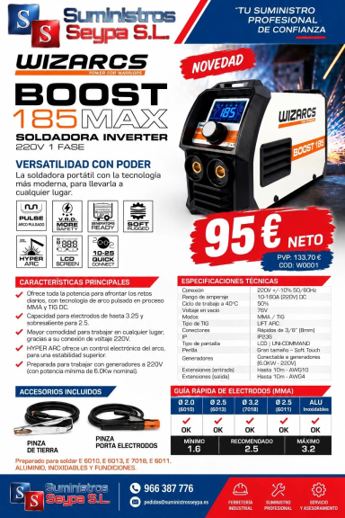 Folleto promocional Wizarcs